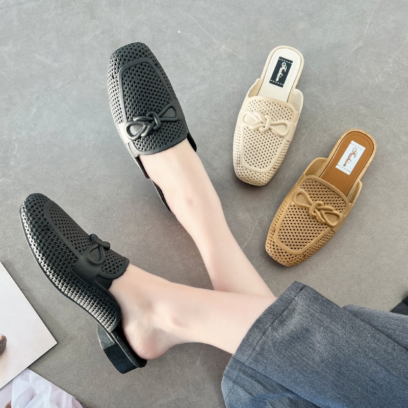Fashionable Color Design Flat Bottom Women's Slippers Summer New Style Braided Comfortable Casual Slippers for Women