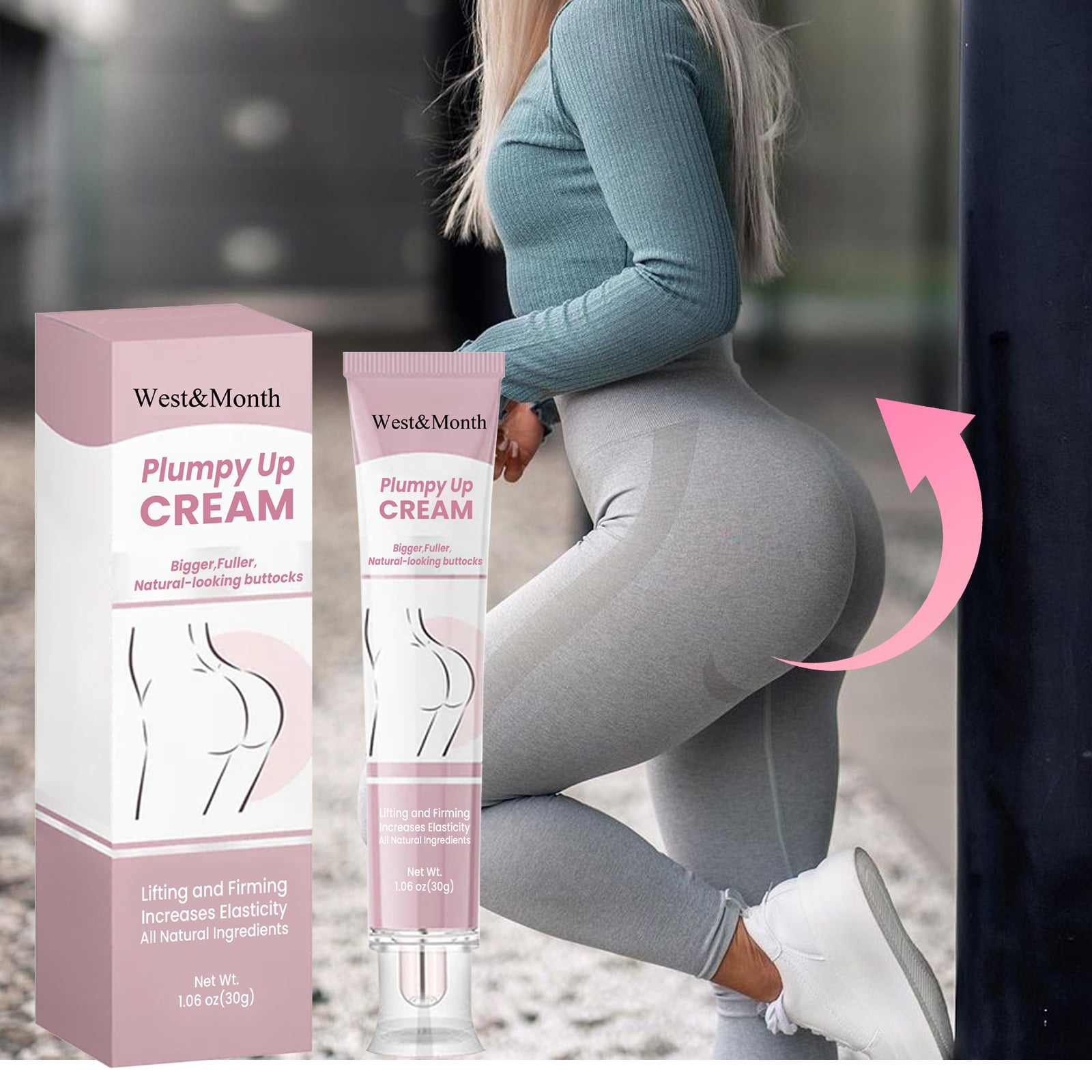 Buttock Enlargement Cream Hip Enhancement Plumper Firming Sculpting Tighten Shaping Sexy Big Ass Massage Lady Butt Lifting Cream