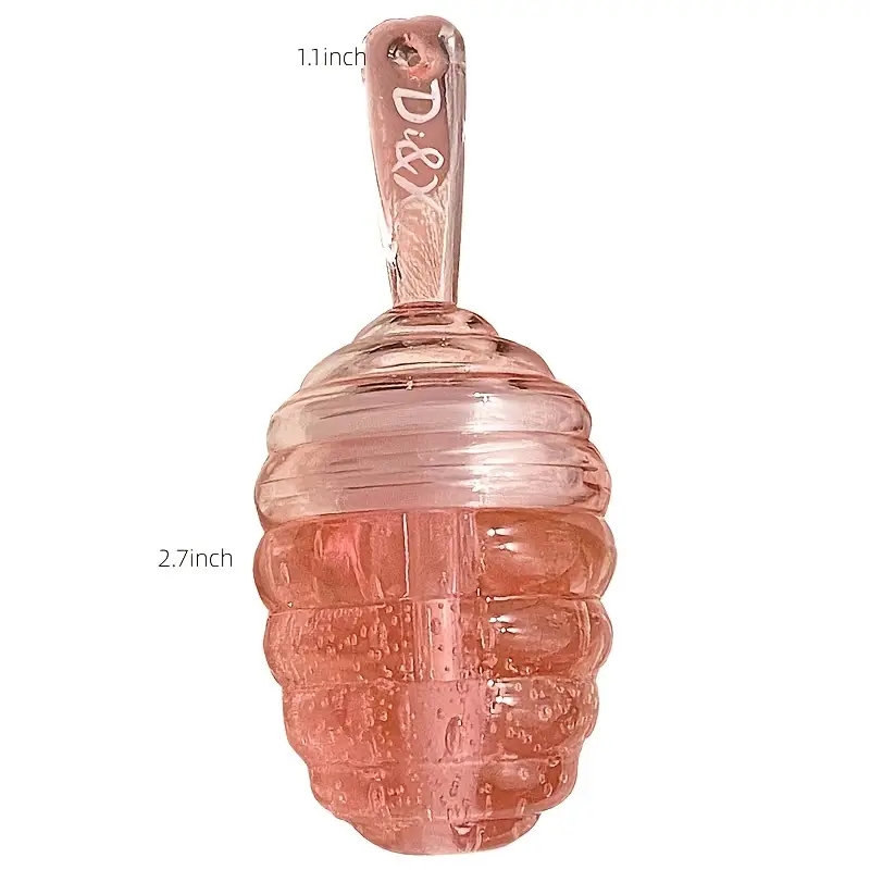 Honey/Peach Lip Balm Lip Gloss, Hydrating And Moisturizing, Long-lasting Effect Lip Bigger, Fade The Lip Line, Prevention Dry An