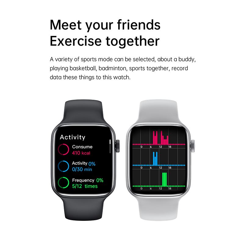 HW22 Pro Max Smart Watch Sleep Blood Pressure Monitoring Heart Rate Tracker Sports Smartwatch Bluetooth Adult Watches Passometer