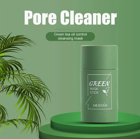 40g cleansing green tea green maskstick mud bar mask oil control anti acne eggplant skin care whitening shrinkage pore acne