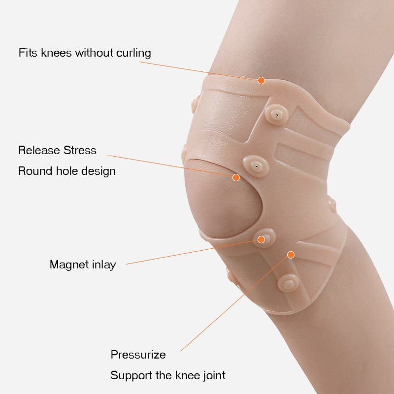 Magnetic Therapy Kneepad Knee Brace Support Compression Sleeves Joint Pain Arthritis Pain Relief Injury Recovery Protector Belt