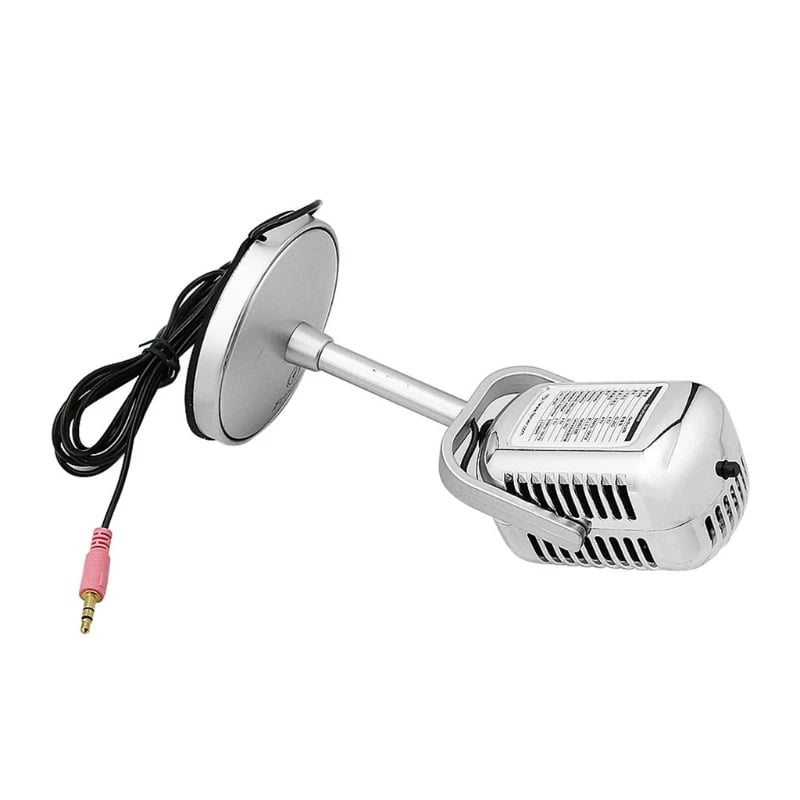 1 PC Pro Audio Dynamic Condenser Sound Recording Microphone Mic Studio w/ Shock Mount