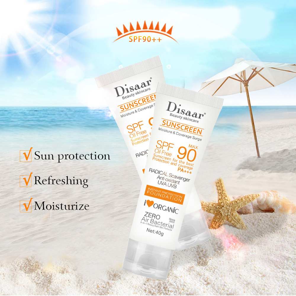 Disaar Whitening Skin Anti-aging Oil Control Moisturizing Face Cream Body Sunscreen Cream Anti Oxidant Cream Skin Care