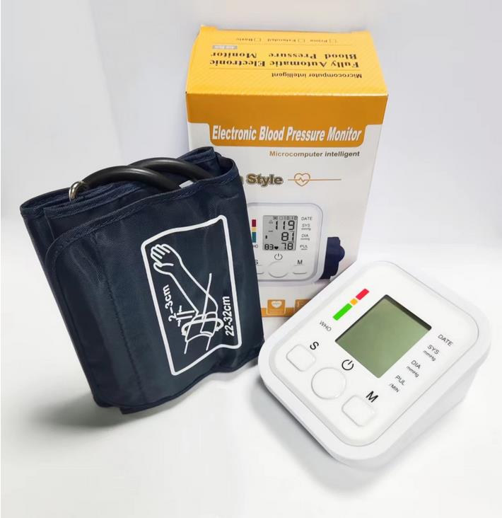 Home Health Care Digital Lcd Upper Arm Blood Pressure Monitor Heart Beat Meter Tonometer Measuring Automatic Sphygmomanometers