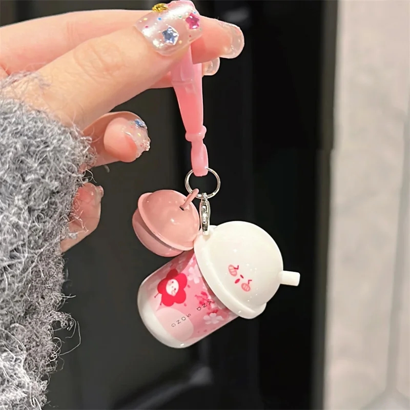 6 Colors Matte Lip Gloss Cute Lip Mud Velvet Grey Pink Keychain Lipstick Waterproof Long Lasting Lip Glaze Sexy Red Lip Gloss