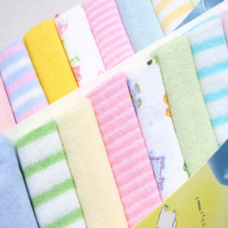 Baby Feeding Towel Baby Towel Wipe Handkerchief Mother and Baby Products 8pcs