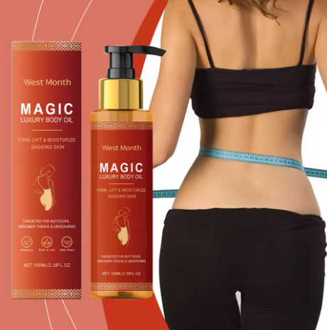Magic Luxury Body Oil Winter Skincare and Moisturizing, Soft and Firm Skin, Daily Care, Nourishing and Moisturizing