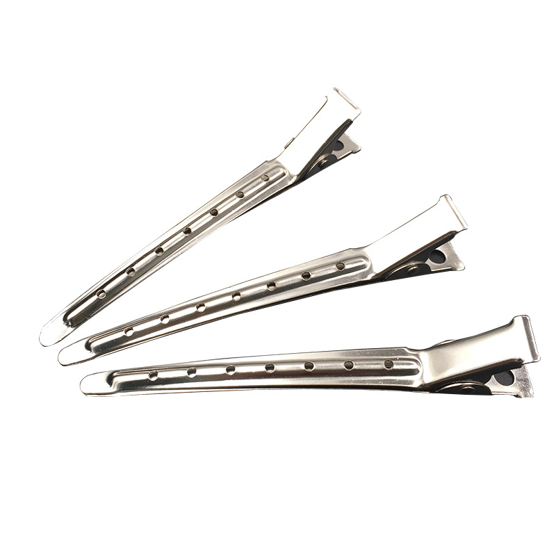 Professional Salon Stainless Hair Clips Duckbill Clip Hair Styling Tools Hairdressing Hairpins Headwear Accessories