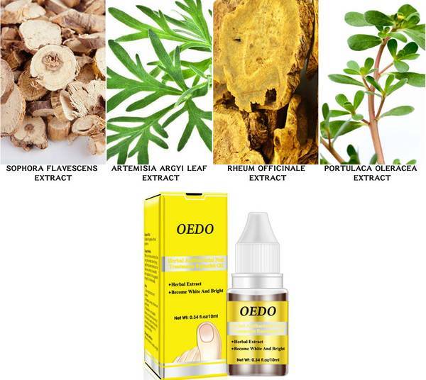 OEDO effective natural oil nail polish liquid repair treatment nail toe fungus removal moisturizing nail foot care essential oil