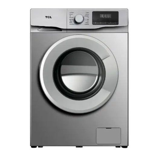 TCL 8KG FRONT LOAD WASHING MACHINE SILVER