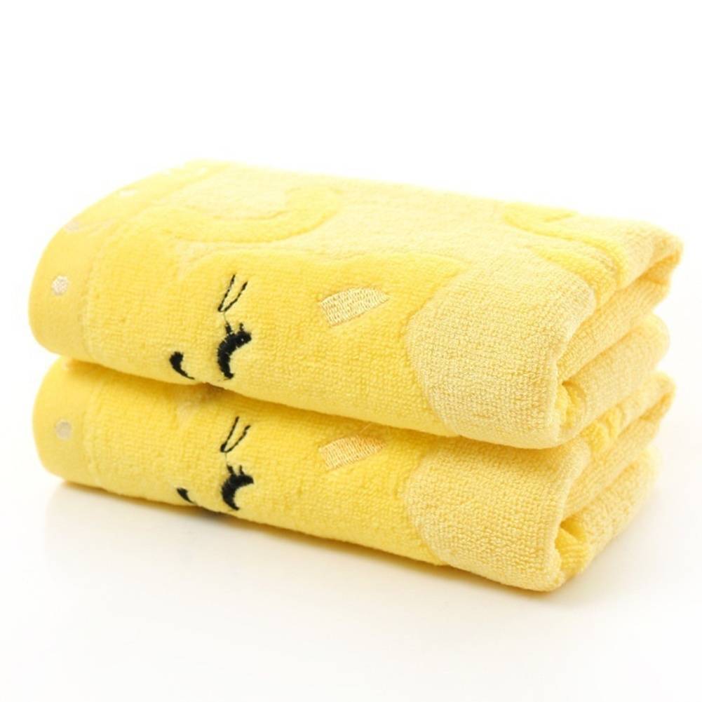 25*50 cm For Home Bathing Shower Towel Living Cute Cat Child Towel Bamboo