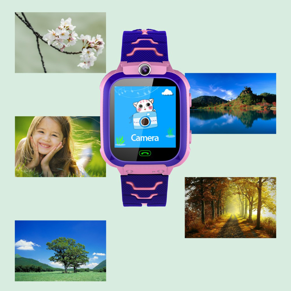 Kids Smart Watch Touch Screen LBS Location HD Photography Telephone Watches Alarm Clock Reward Two-way Hands-free Intercom