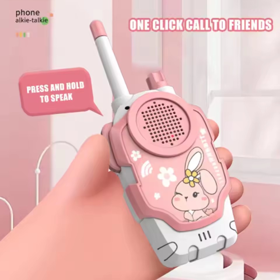 2 Walkie Talkie Toy for Kids Long Range Wireless Interphone Parent-Child Interaction Intercom Communication Toys