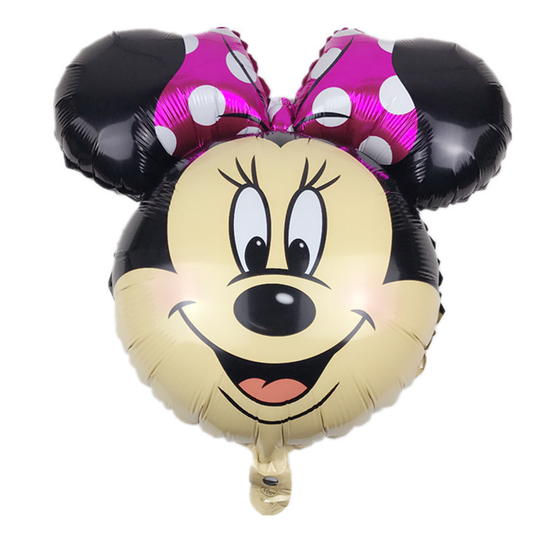 Mickey Minnie Mouse Balloon Cartoon Foil Birthday Party Balloon children Birthday Party Decorations kids Gift