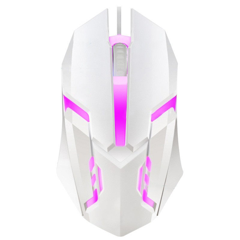 New Gaming Mouse 7 Colors LED Backlight Ergonomics USB Wired Gamer Mouse Flank Cable Optical Mice Gaming Mouse