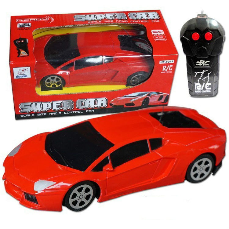 New remote control car children 1:24 Lamborghini sports car toy model car simulation alloy toy car