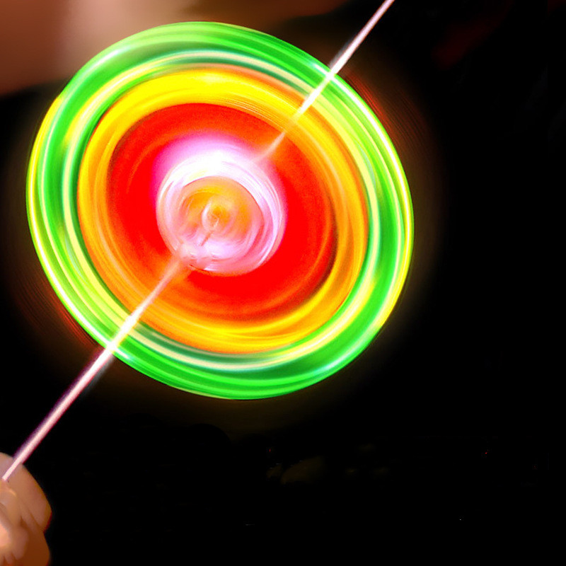 LED Flashing Magic Yo-yo Ball Glowing Puzzle Toy for Kids Birthday Party Favors Baby Shower Gift Goodie Bag Reward Pinata Filler