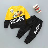 long-sleeved clothes Toddler Kids Boys Casual wear Sportswear T-shirt+Pants Outfits Set 2PCS Children's clothing