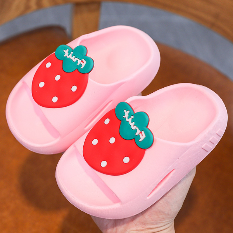 Summer Anti slip Thick Cartoon Cute Girl Baby Kindergarten Boys Indoor Children's Slippers