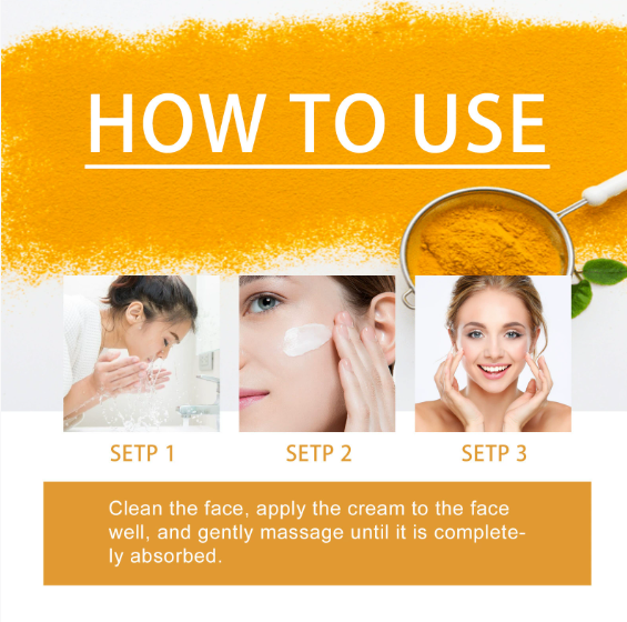 Turmeric Collagen Anti-Aging-Anti-Wrinkle Cream Moisturizing Improve Elasticity Dispelling Wrinkles Repair Instant Wrinkle Cream