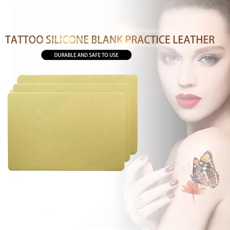 1 pcs Tattoo practice leather tattoo practice leather tattoo horse tattoo beginner silicone practice fake leather 1pcs