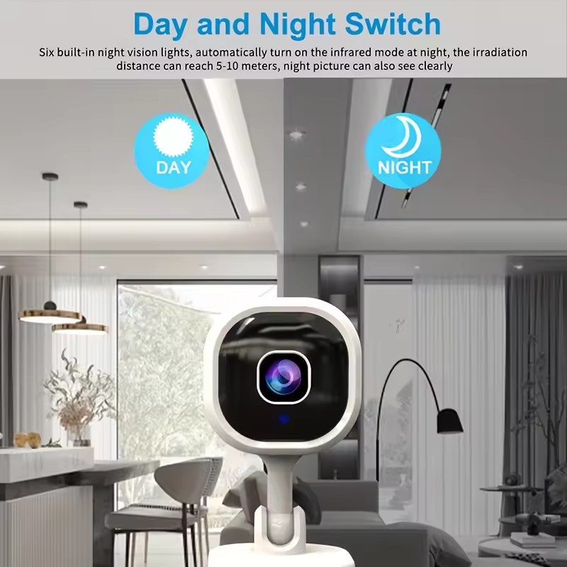 A3 Wireless IP Camera WiFi Camera Home Security Surveillance Cam Two-Way Audio Motion Detection IR Night Vision Cam App Remote