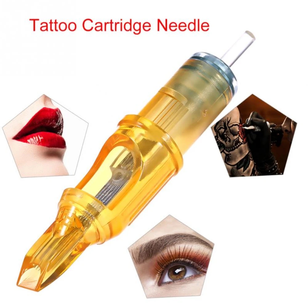 20PCs Disposable Tattoo Cartridge Needles Tattoo Makeup
