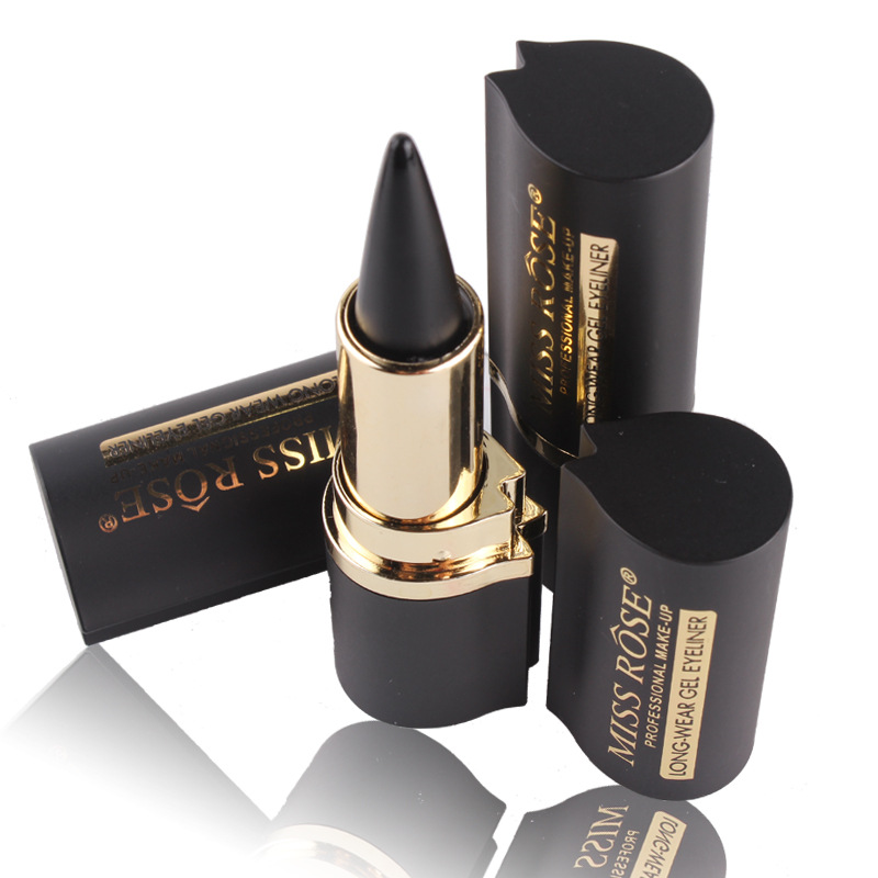 MISS ROSE Matte Quick Dry Natural Waterproof Long Lasting Tube Eyeliner