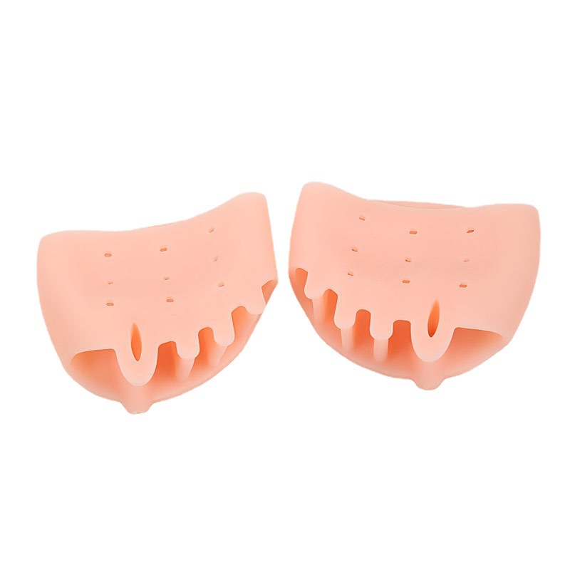 Silicone Forefoot Pads Toe Separator Cushion Pad Pain Relief Insoles Finger Toe Hallux Valgus Corrector Gel Pads Foot Care &