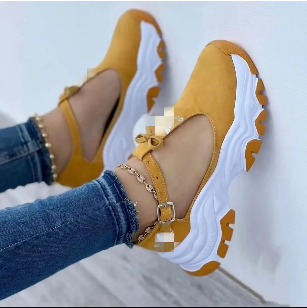 Women's Sandals Sneaker Spring Platform Buckle Brock Large Size Women's Shoes on Offer with Sandales Femmes