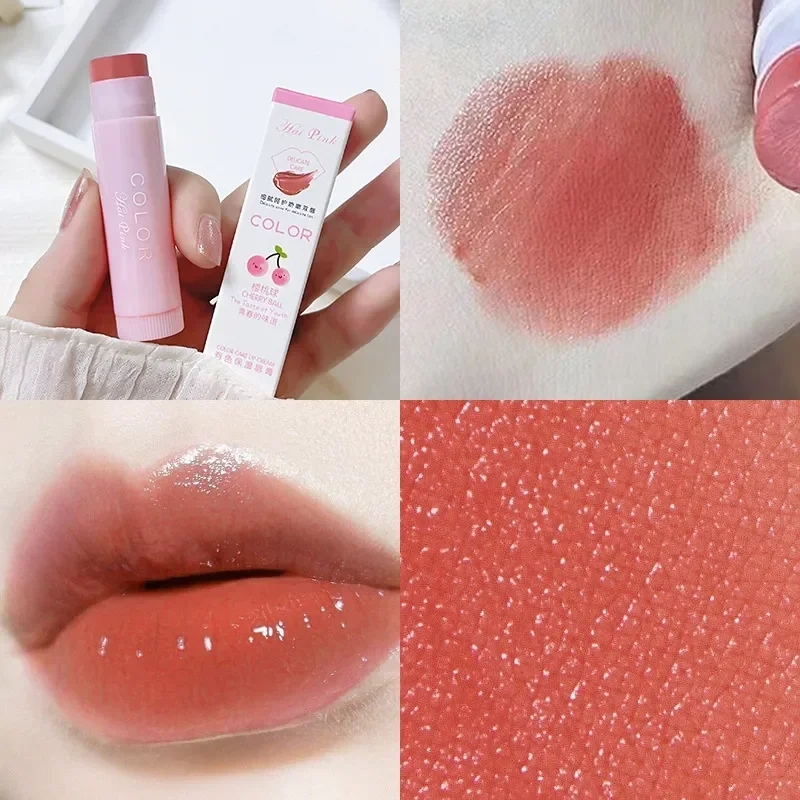 3-Piece Travel-Ready Lip Balm Set: Hydrating, Cracking-Preventive & Tinted Lip Care