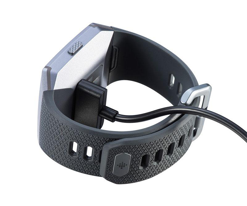 Replacement Charger For FitBit Ionic Watch USB Charging Cord Charge Cable For FitBit Ionic Smart Watch Smart Band Accessorie Bla