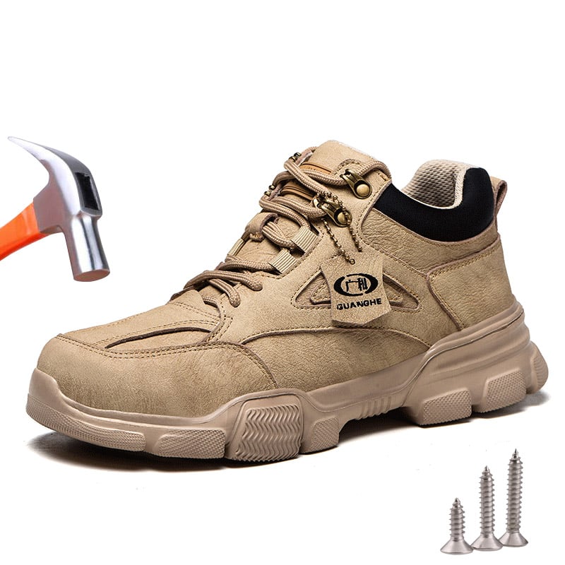 2025 Work Safety Shoes Men Lightweight Safety Boots Indestructible Work Sneakers Women Kevlar Insole Protective Steel Toe Shoes