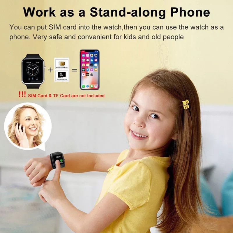 X6 Smart Watch Bluetooth Fitness Sport Photograph With Call Information Reminder SIM SD Cards GPRS Positioning Only for Android