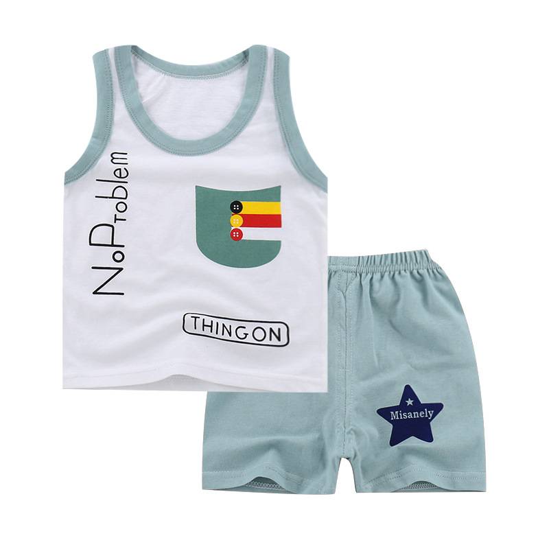 New Baby Boy Summer Mickey Clothes Infant Newborn Boy Girl Clothing Set Sports Tshirt+ Shorts Suits
