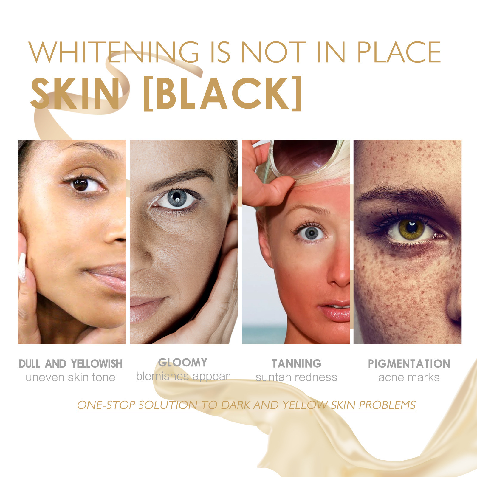 Facial Serum White truffle Moisturizing Spray Shrink Pores Fade Spot Melanin Correcting Serum Moisturizing Brightening Skin Care