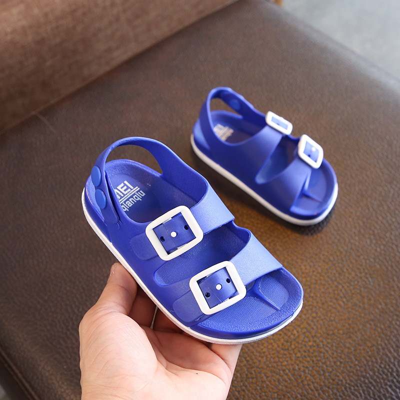 Kids Sandals Boys Girls Beach Shoes Soft Lightweight Closed-Toe Outdoor Children's Toddler Sandasl for Baby Shoes Summer