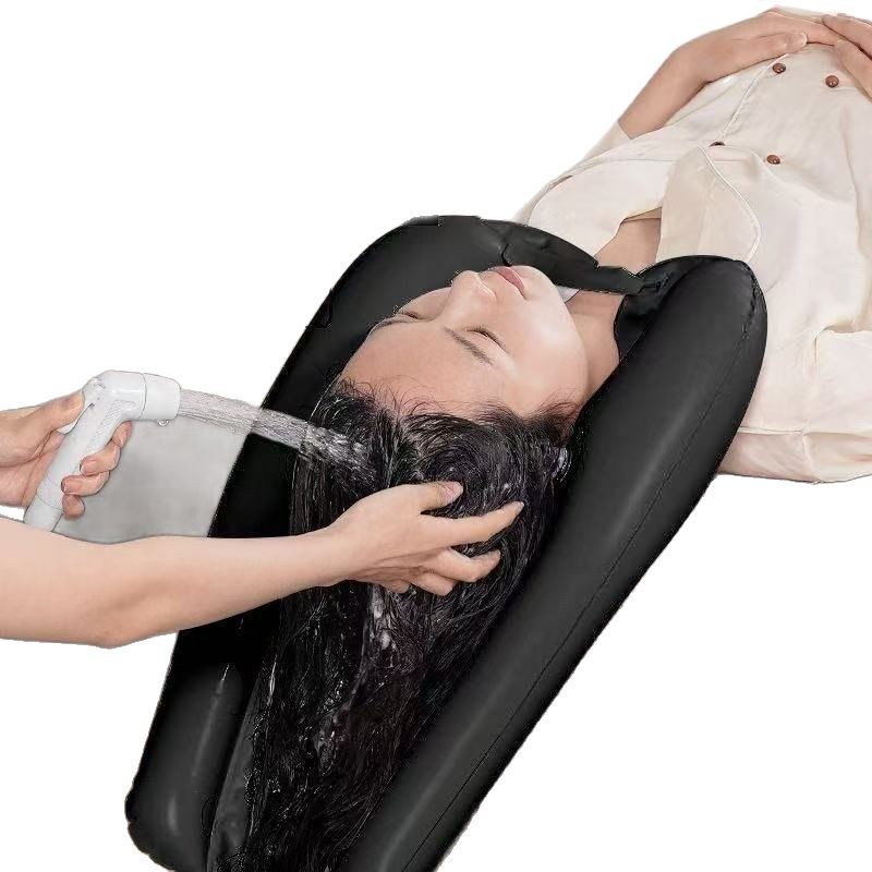 PVC Inflatable Shampoo Basin Quickly Inflate Deflate Hair Washing Basin For Pregnant Women Elderly New Portable Shampoo Pad