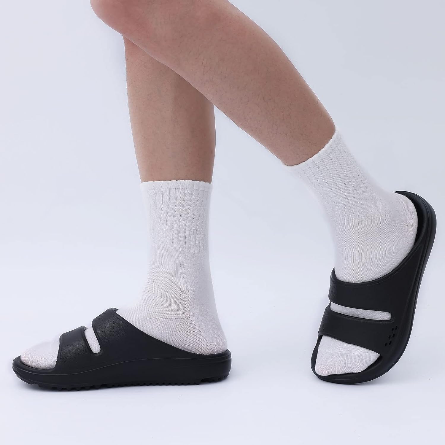 Evshine Orthopedic Sandals for Women Arch Support Recovery Slides Cloud Slippers for Plantar Fasciitis | Extremely Comfort