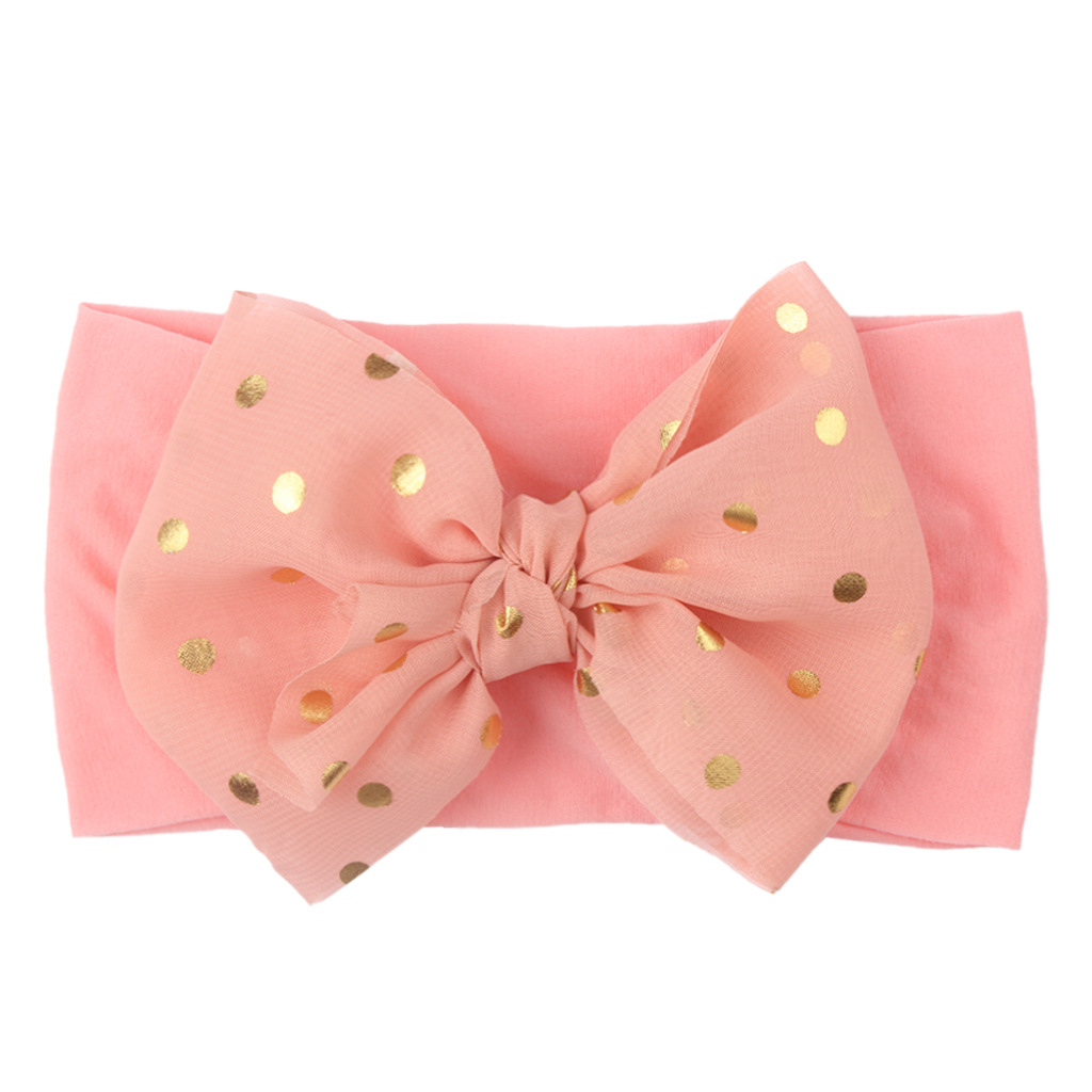 Bow Hairband Hairband Headwear Hair Accessories Headband Children's New Lace Bow Hairband