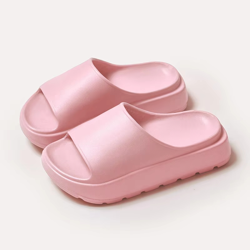 Summer Beach Thick Sole Eva Slippers Women Thick Platform Indoor Home Slides Woman Lightweight Non Slip Bathroom Flip Flops 2024