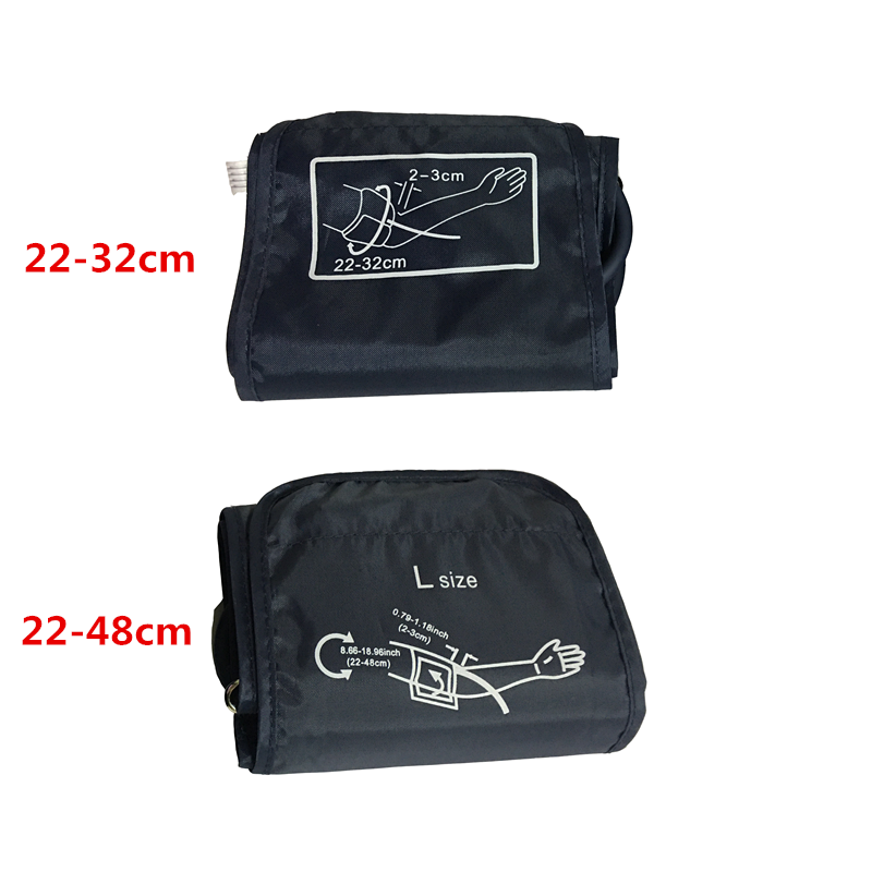 large adult blood pressure cuff for arm blood pressure monitor meter tonometer sphygmomanometer Large 22-48cm or 22-32cm