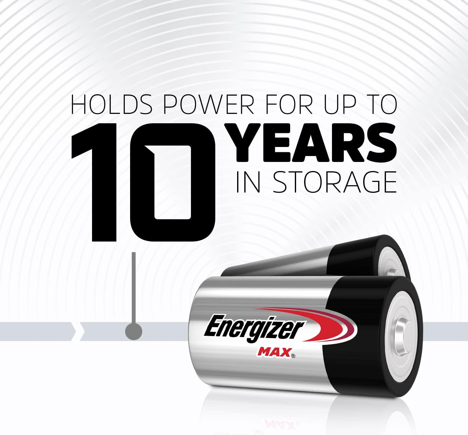 Energizer MAX D Batteries (8 Pack), D Cell Alkaline Batteries