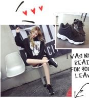 spring sports shoes, women's singles shoes, Korean Harbin shoes, student shoes, casual shoes, running shoes