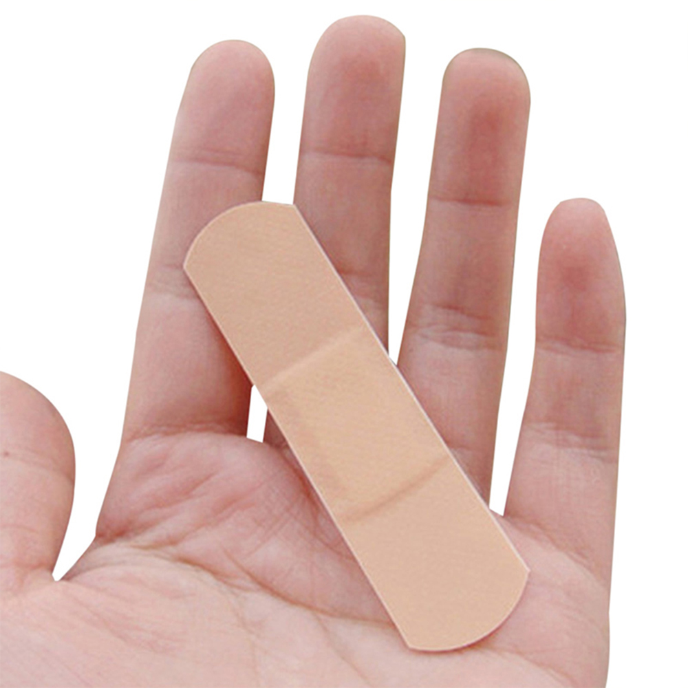 100Pcs Adhesive Plaster First Aid Bandage Heel Cushion Band Aid Wound Dressings Sterile Hemostasis Patch Sticker Medical Plaster