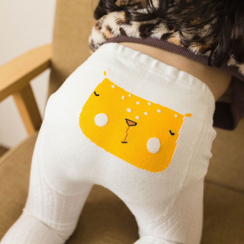Kid Girl Tights Baby Stockings Autumn Winter Warm Children Pantyhose Cotton Pants Multicolor Color Cute Girls Trousers Leggings