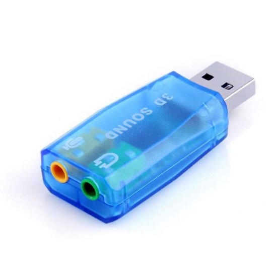 Mini External Usb to 3.5mm Mic Headphone Jack Stereo Headset 3d Sound Card Audio Adapter for Laptop
