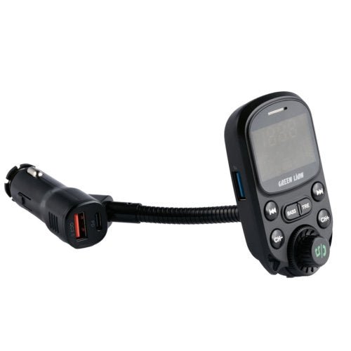 GREEN LION FM CAR CHARGER 2 BT HANDS-FREE BLACK