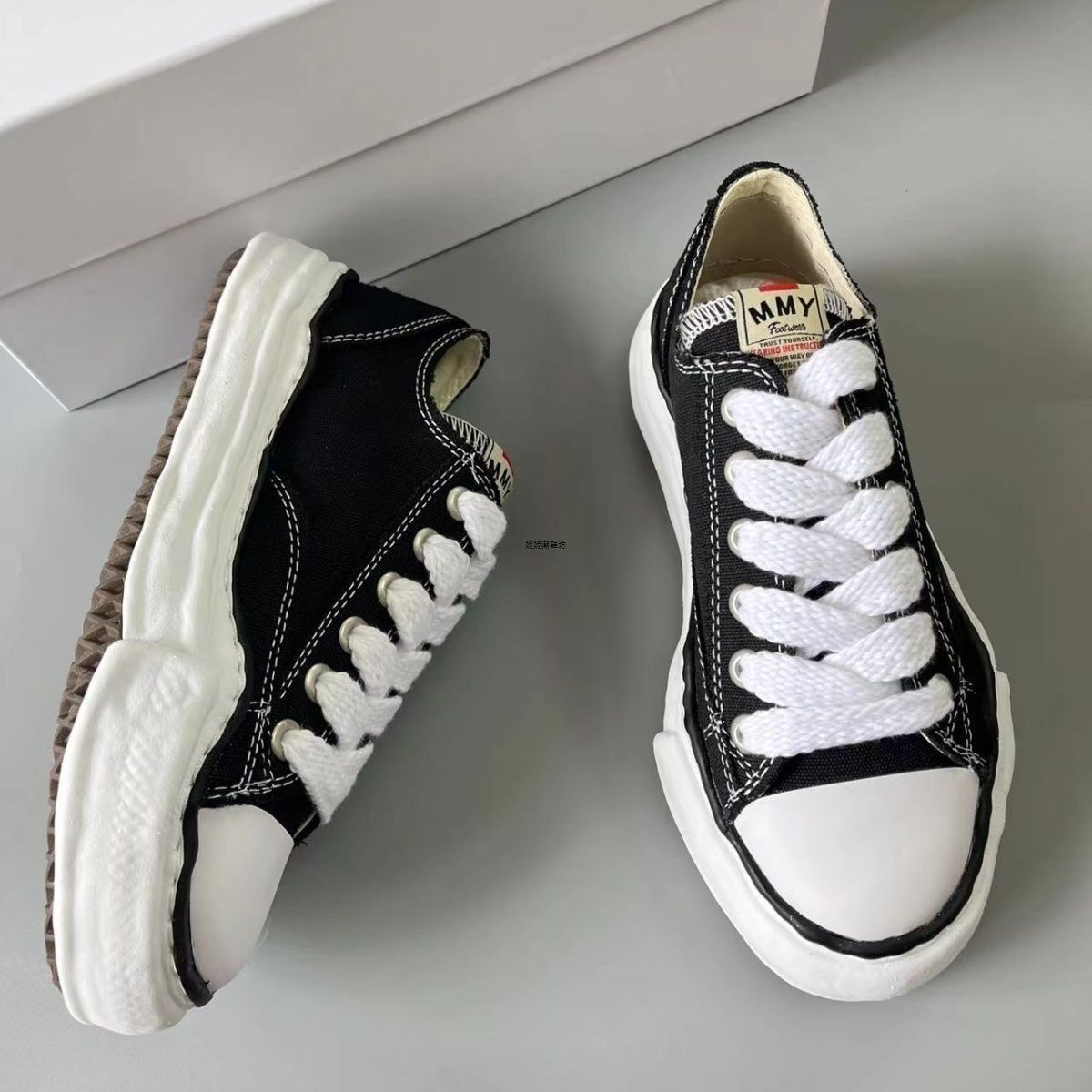 New Sanyuan Kangyu mmy shoes Dissolved Canvas Shoes Men's and women's trendy canvas shoes